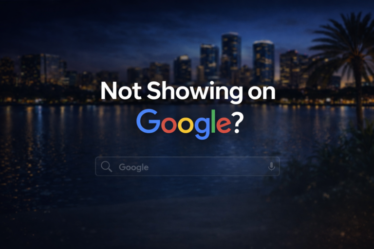 Why Your Website Isn’t Showing on Google in Orlando 