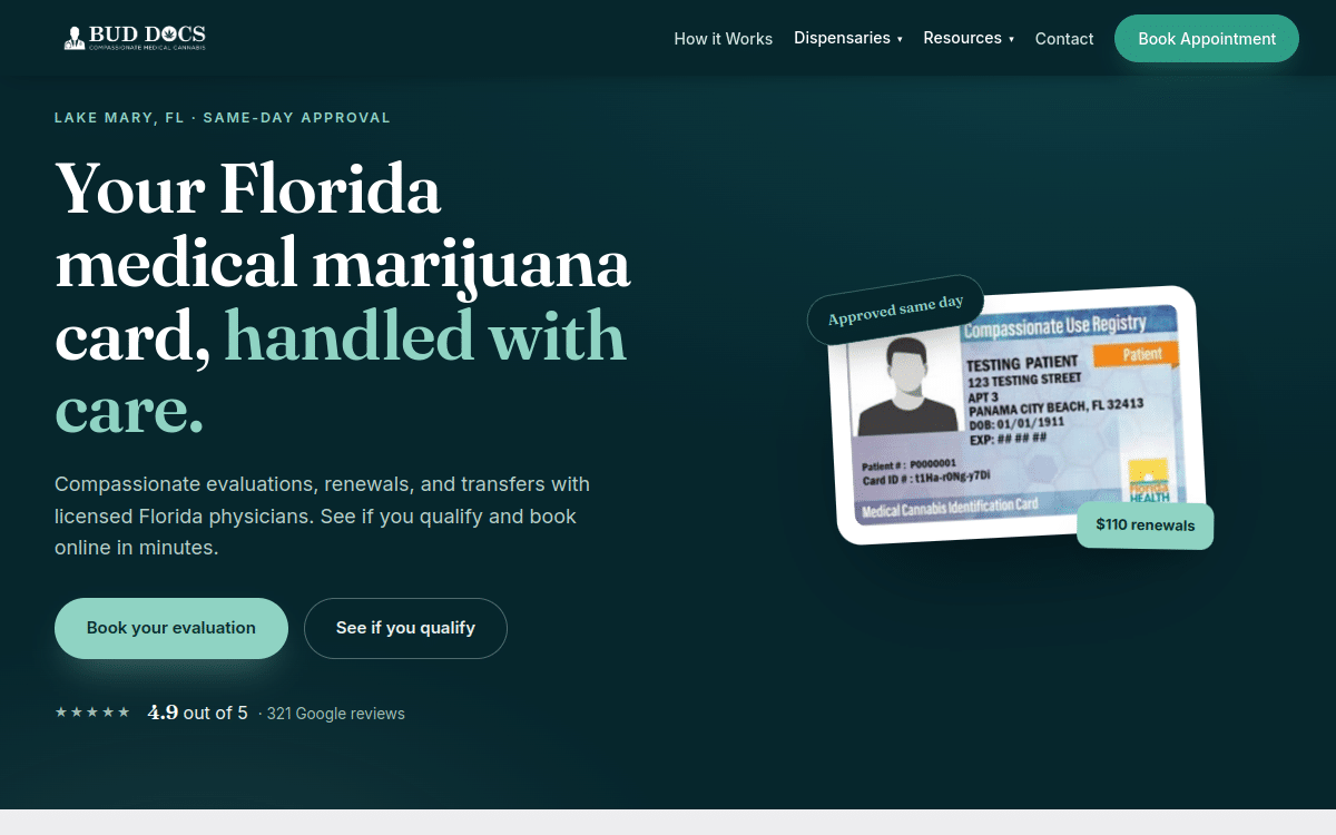 BudDocs.org dental practice website