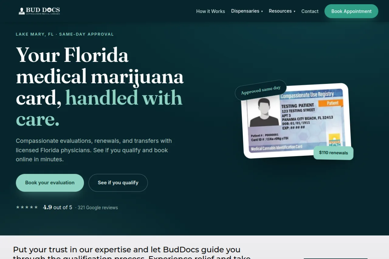 BudDocs.org dental practice website we rebuilt